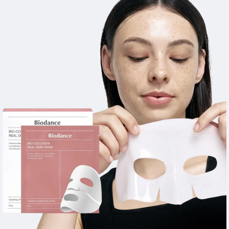 Masque Collagène hydratant pour peau ferme et éclatante