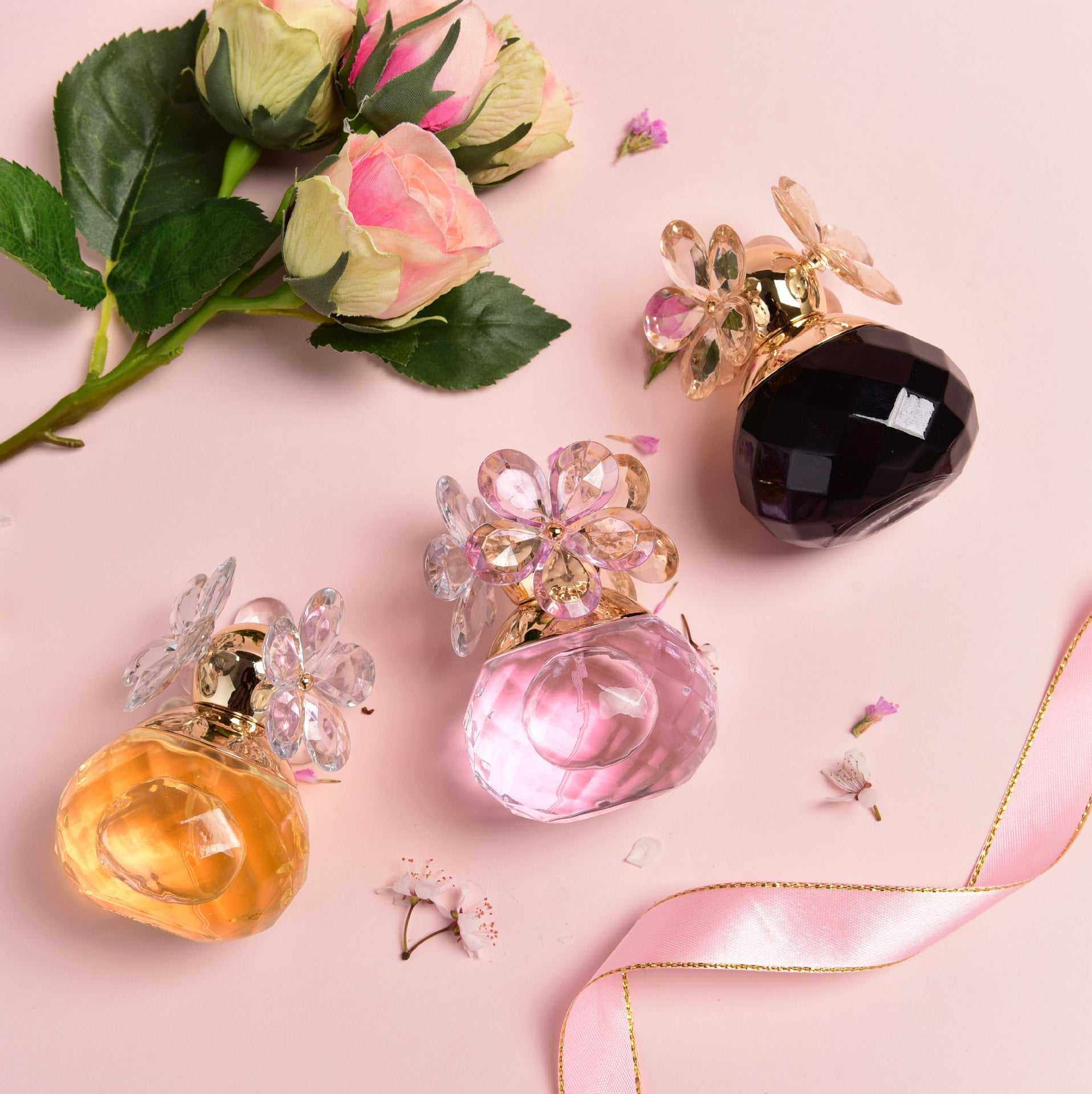 Parfum floral Blooming Joy pour femmes, fraîcheur et longue tenue