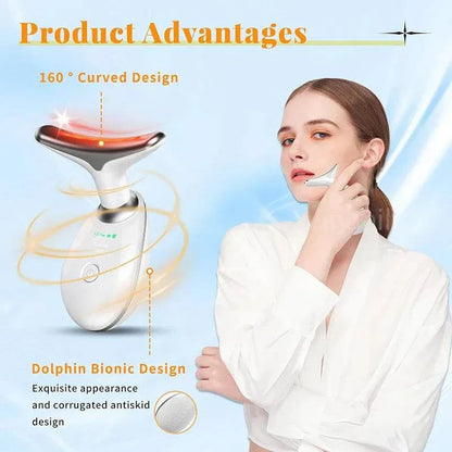 Appareil anti-âge SkinSculpt™ pour massage visage et cou avec LED et EMS